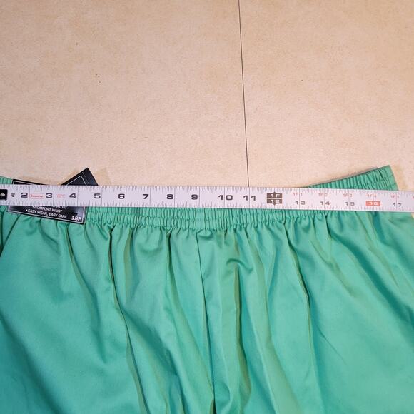 Lot of 2 Alfred Dunner Studio Capri Pants 18P Classic Fit Green Tan New With Tag - Picture 10 of 16